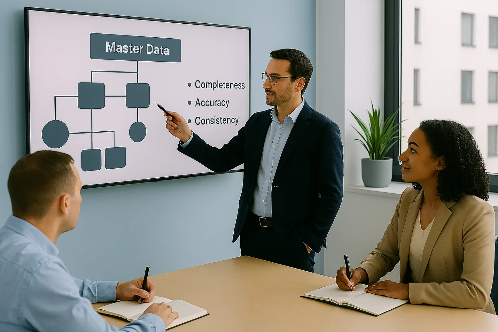 ERP data consolidation review