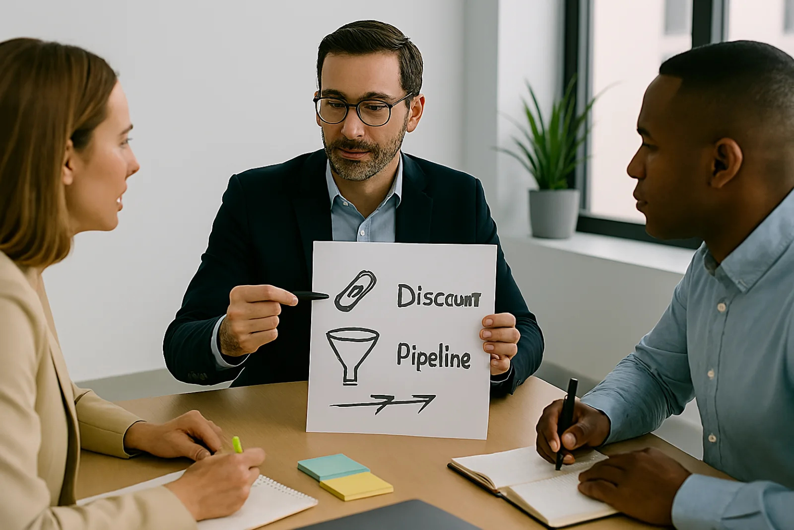 Sales pipeline planning session