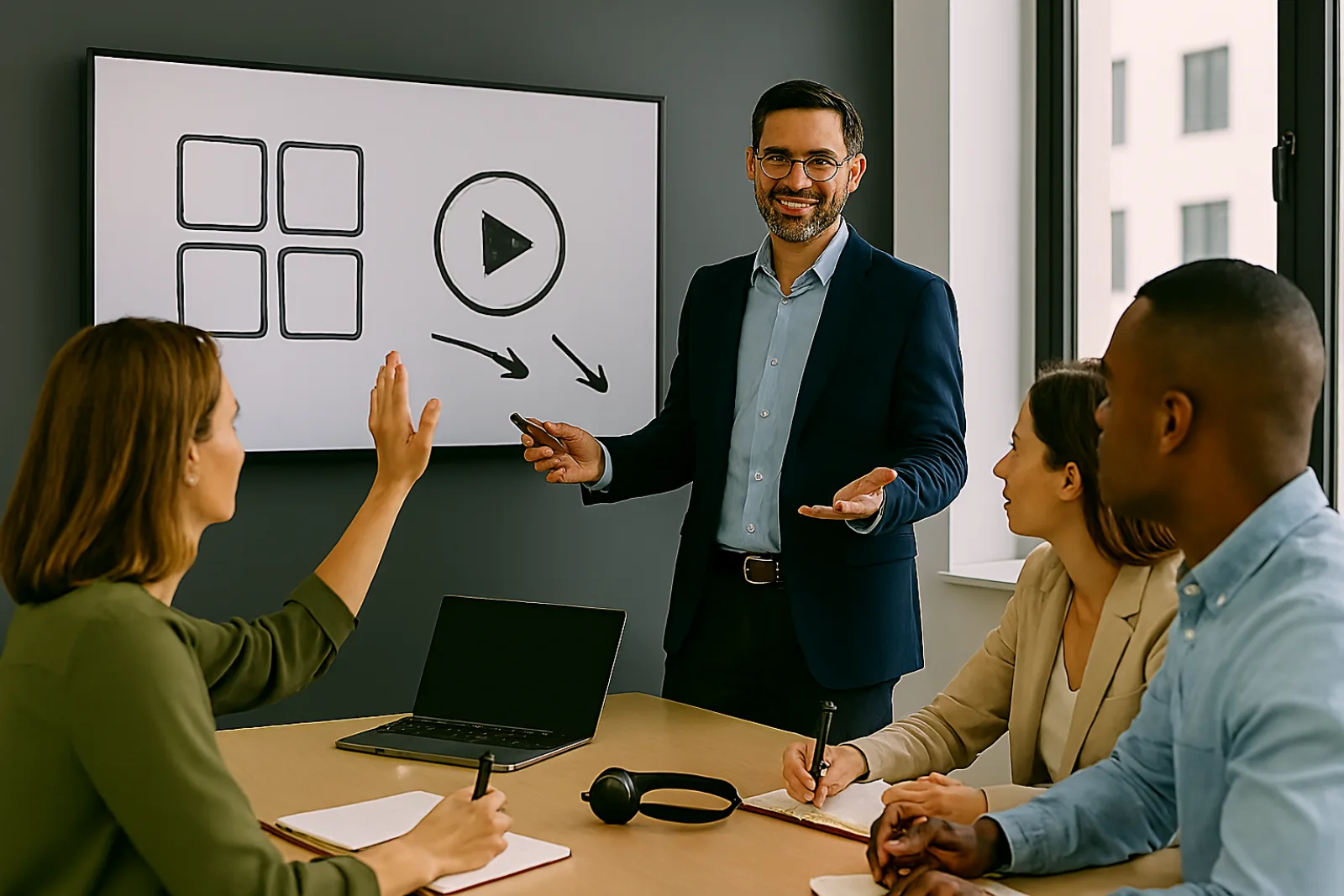 Application training session